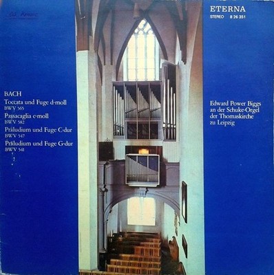 Bach*, Edward Power Biggs* - Orgelwerke Mit Edward Power Biggs LP R Vinyl 222238