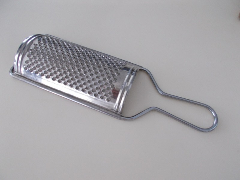 vintage hard cheese hand grater by Inox Italy