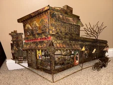 Beachcombers Intl. Brutalist Jere Style MCM 32" Copper General Store Rare 1974