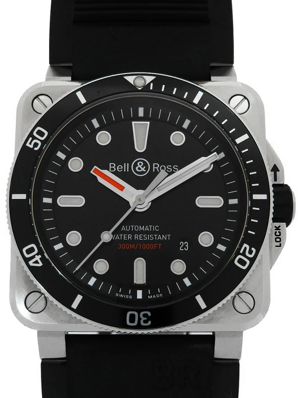 Bell & Ross BR03-92 Diver BR0392-D-BL-ST/SRB 2023 Stainless Steel 51mm #T117