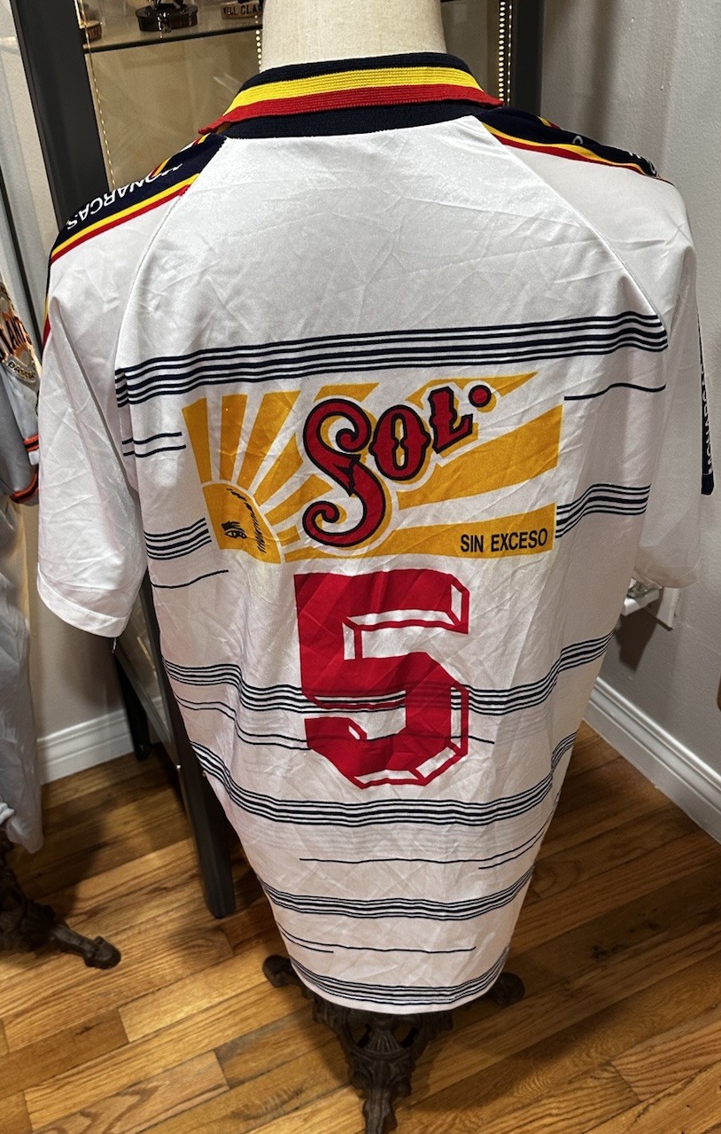 Vintage Monarcas Morelia Men’s Away Soccer Gavir Jersey Adult 44