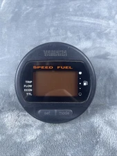 OEM Yamaha Round Command Link Speed Fuel Gauge Speedometer 6Y80-11