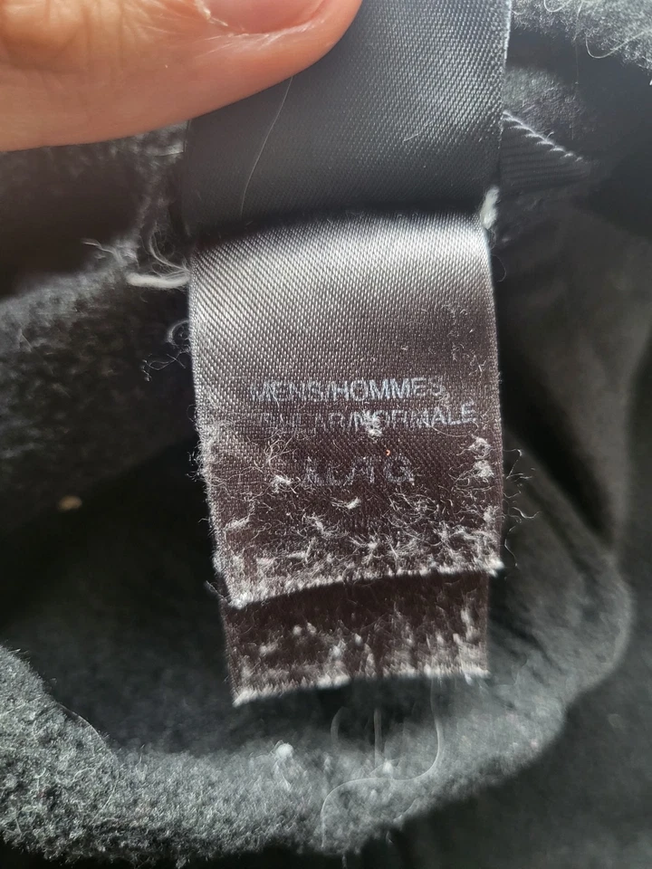 The North Face Black Full Zip Fleece Jacket Stand-Up Collar Logo Denali xl, photo 2 of 4
