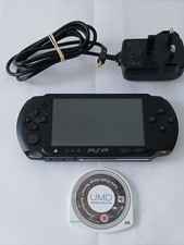 SONY PSP STREET SLIM E-1003 HANDHELD CONSOLE BLACK PLAYSTATION PORTABLE-SUPERB