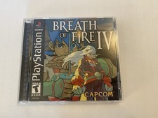 Breath of Fire IV 4 PS1 PlayStation 1 Complete CIB Used Good!