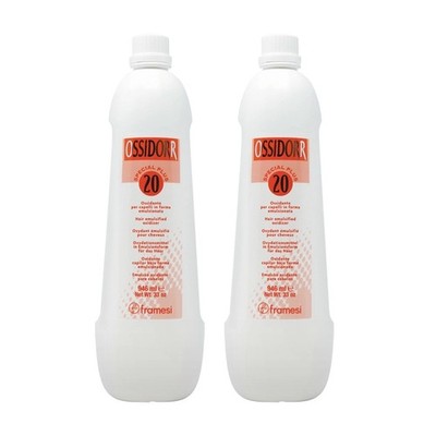 (2 Pack) Framesi Ossidorr 20 Volume Hair Emulsified Oxidizer developer 33oz