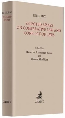 Selected Essays on Comparative Law and Conflict of Laws | Peter Hay | Deutsch