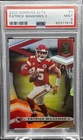 Patrick Mahomes II 2020 Panini Donruss Elite #1 PSA 9 Mint Kansas City Chiefs