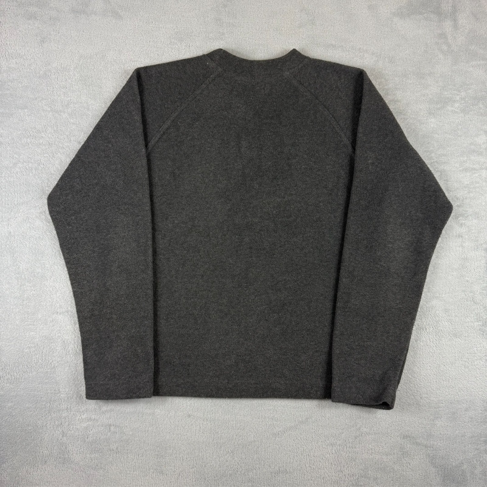 Women's Vintage JNCO 1985 Y2K Grey Fleece Spellout Medium Sweatshirt image 8