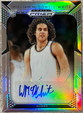 2019 Panini Prizm Draft Picks #118 William McDowell-White Silver Auto