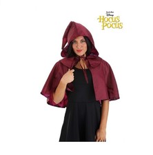 Mary Sanderson Hooded Capelet - Hocus Pocus - Witch - Licensed Costume - Women