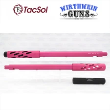 Tactical Solutions Ruger 10/22 SBX Bull Barrel in Matte Pink