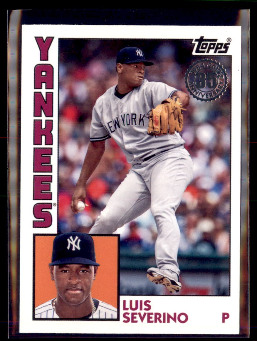 2019 Topps 35th Anniversary Luis Severino Yankees T84-26 35th Anniversary