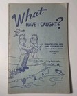1965 Vintage Pratt Kansas Fishing Fish Identification Book Vintage Fishing Book — photo 1