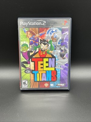 Teen Titans PS2 PlayStation 2 Complete CIB - Tested Working - With Manual
