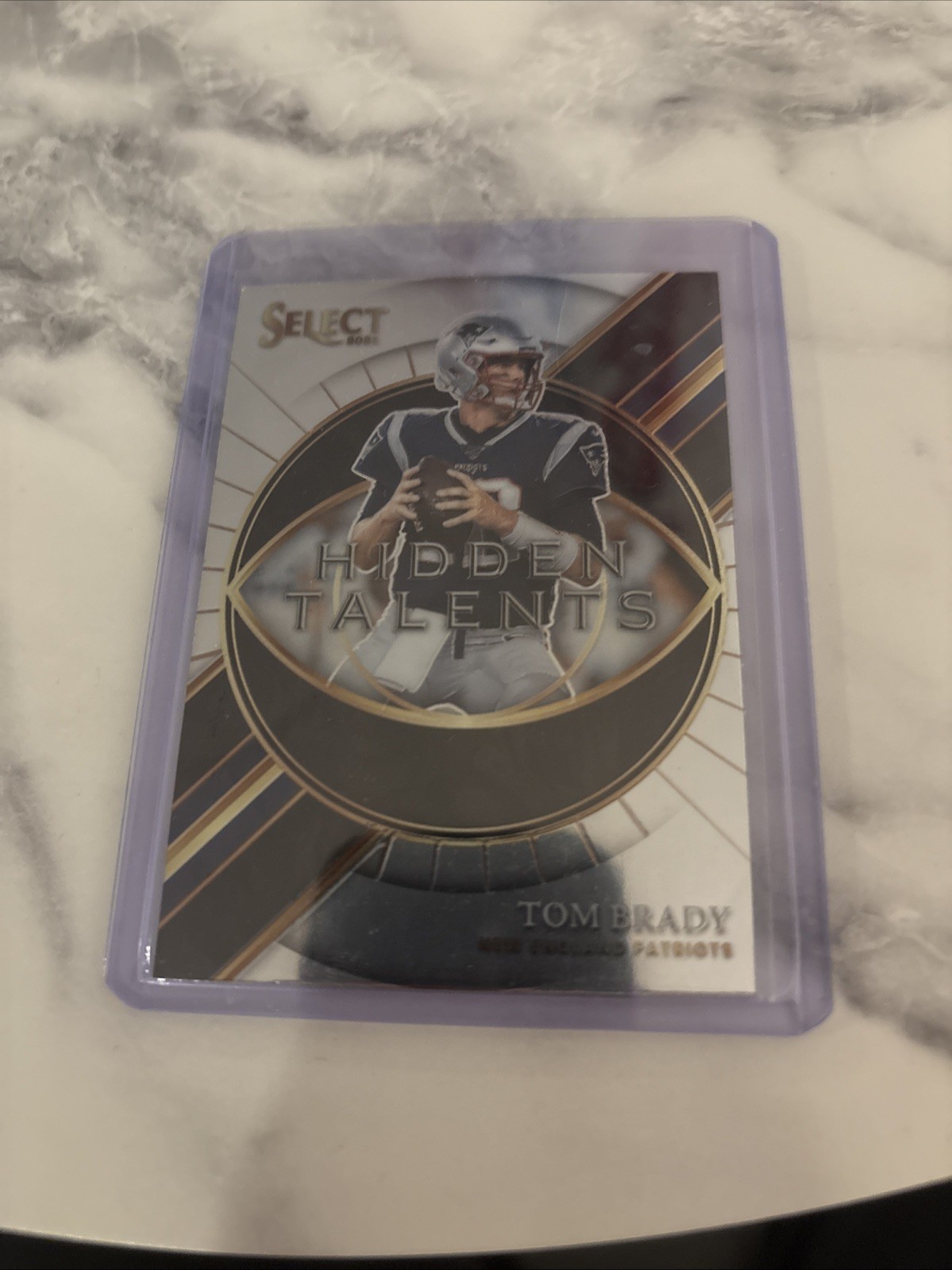 2021 Panini Select - Hidden Talents Tom Brady #HT-1 Silver Prizm