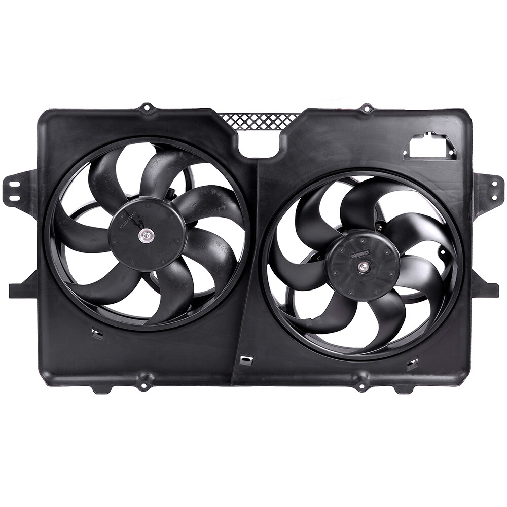 Radiator Aluminum & Radiator Condenser Cooling Fan Kit For 2008-2012 Ford Escape