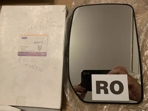 Ford Transit New Genuine Wing Mirror Convex Glass Offside 4059967 - Non Heated
