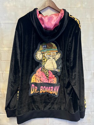 davryu leopard BBB HOODIE ブラック L ダブリュー davryu leopard Pile HOODIE [ブラック] | adamth