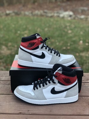 Jordan 1 smoke grey highsize 10.5 og all with extra laces | eBay