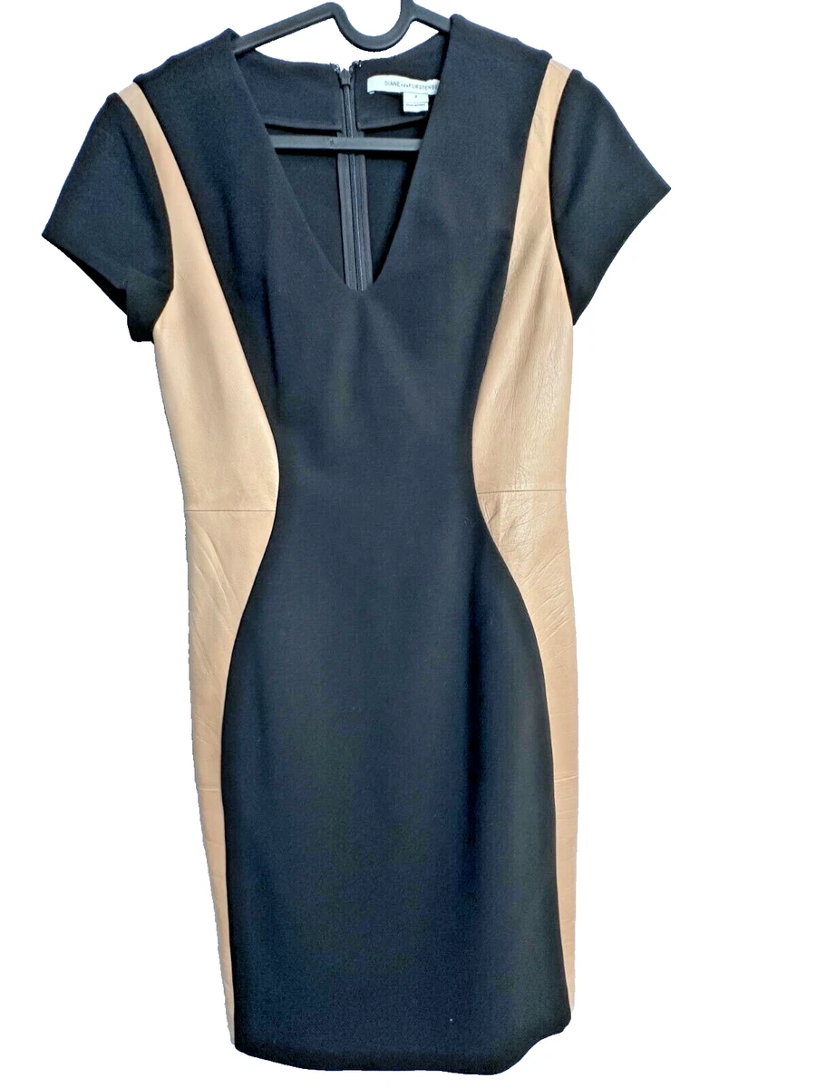 Diane von Furstenberg Leather Sheath Dresses for Women for sale | eBay
