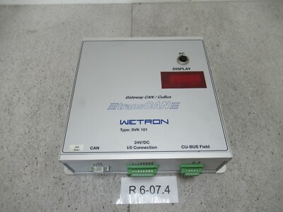 Wetron Transcan SVK 101 24V DC CU-BUS Field
