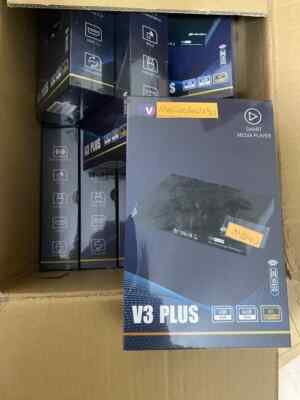 New V3 Plus - 2025 - 8K Smart Media Player with Universal Backlit hand Keyboard 