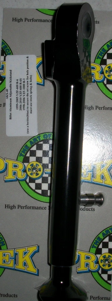 Pata de cabra Pro-tek totalmente ajustable Yamaha 1998-2008 YZF-R1 YZF R1 YZFR1 NUEVO Foto 3 de 4