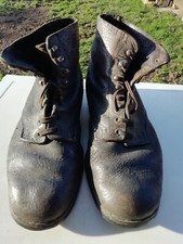 Wehrmacht Heer Pancertruppe Sznurowane buty Sznurowane buty Skórzane buty - WH/WK II