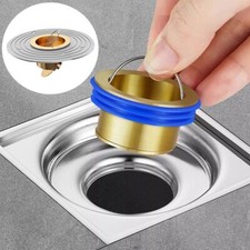 Tile Insert Waste Outlet Floor Drain Shower Backflow Preventer Anti-Odor Supply