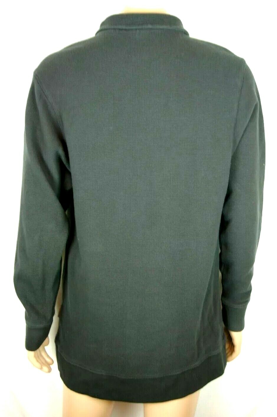 Wolverine Solid Black Long Sleeve Quarter Zip Swe… - image 10