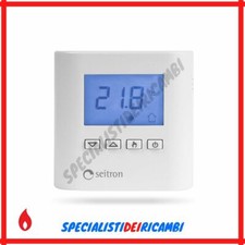 Termostato ambiente a batteria per caldaia con display digitale TAD02B SEITRON