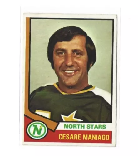 1974-75 O-Pee-Chee #26 Cesare Maniago EX