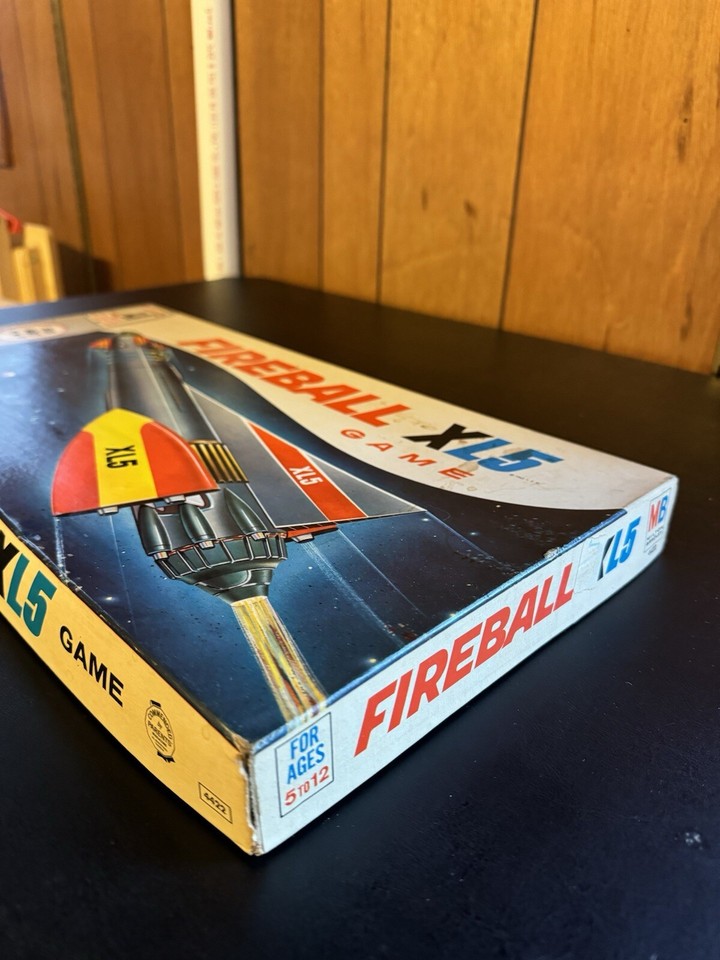 Fireball XL5 Board Game 1964 Milton Bradley 100 Complete RARE eBay