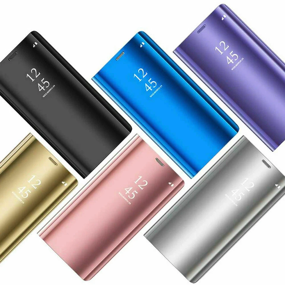  For Samsung Galaxy  S8 S9 S10e and S10Plus S10 Smart View Mirror Stand case  - Image 2 of 4