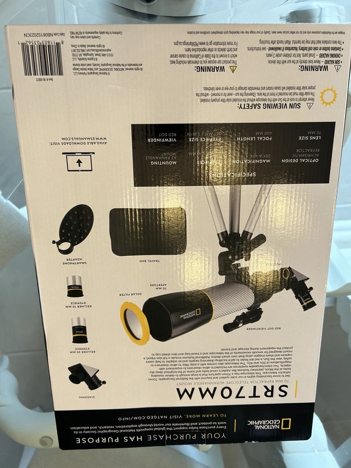 National Geographic 70MM Refracting Telescope with Case - Image 2 of 4