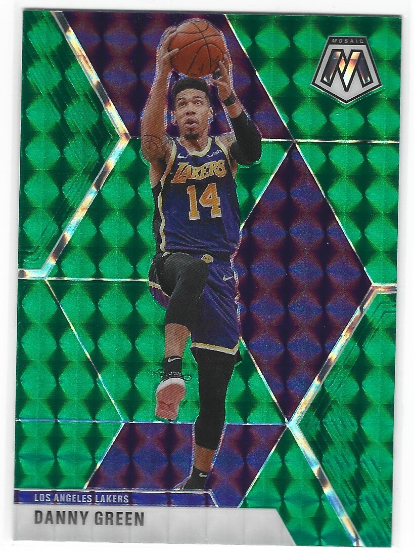 DANNY GREEN 2029-20 MOSAIC GREEN MOSAIC LAKERS NORTH CAROLINA TAR