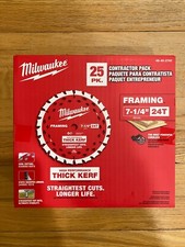 Milwaukee 7-1/4 Inch 24T Thick Kerf Framing C...