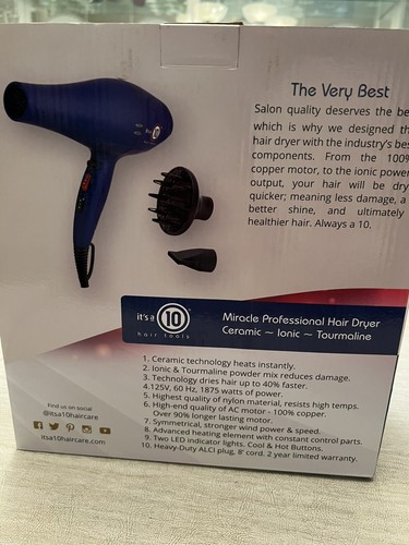 It's a 10 Hair Tools Miracle Secador de Pelo Profesional Nuevo - Imagen 2 de 4