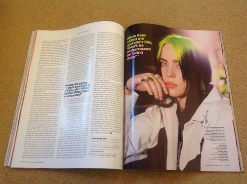 BILLIE EILISH GQ MENS MAGAZINE UK JULY 2020 BRITISH EDITION NEW & QUICK POSTAGE - 第 10/10 張圖片