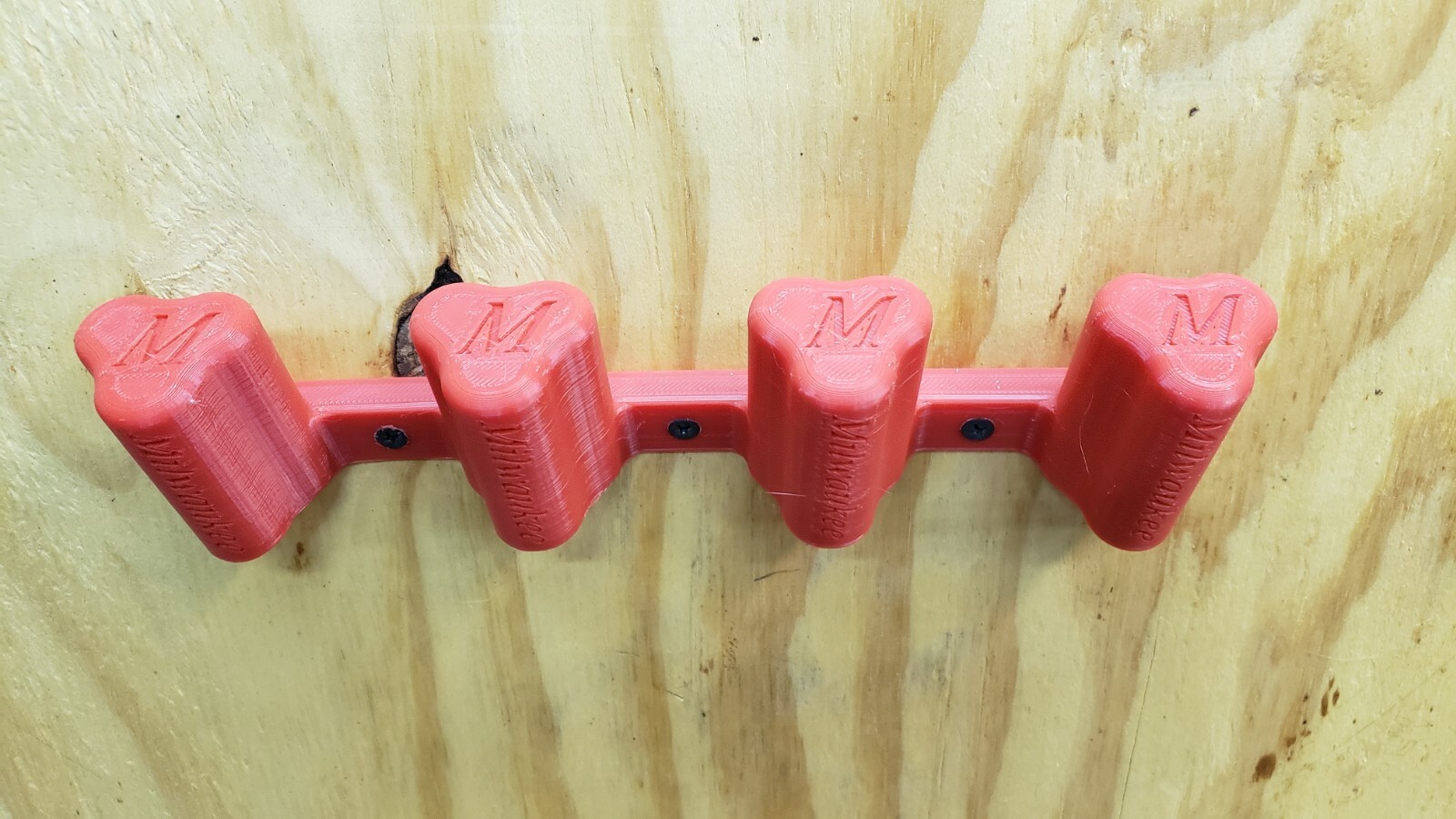 Milwaukee M12 QUAD Tool Holder Wall Mount **LIFETIME GUARANTEE** eBay