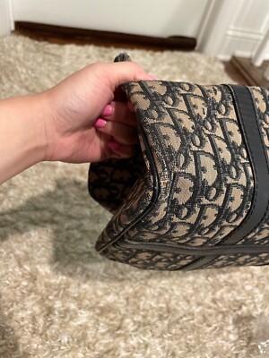 Vintage Christian Dior Trotter Boston Bag | eBay