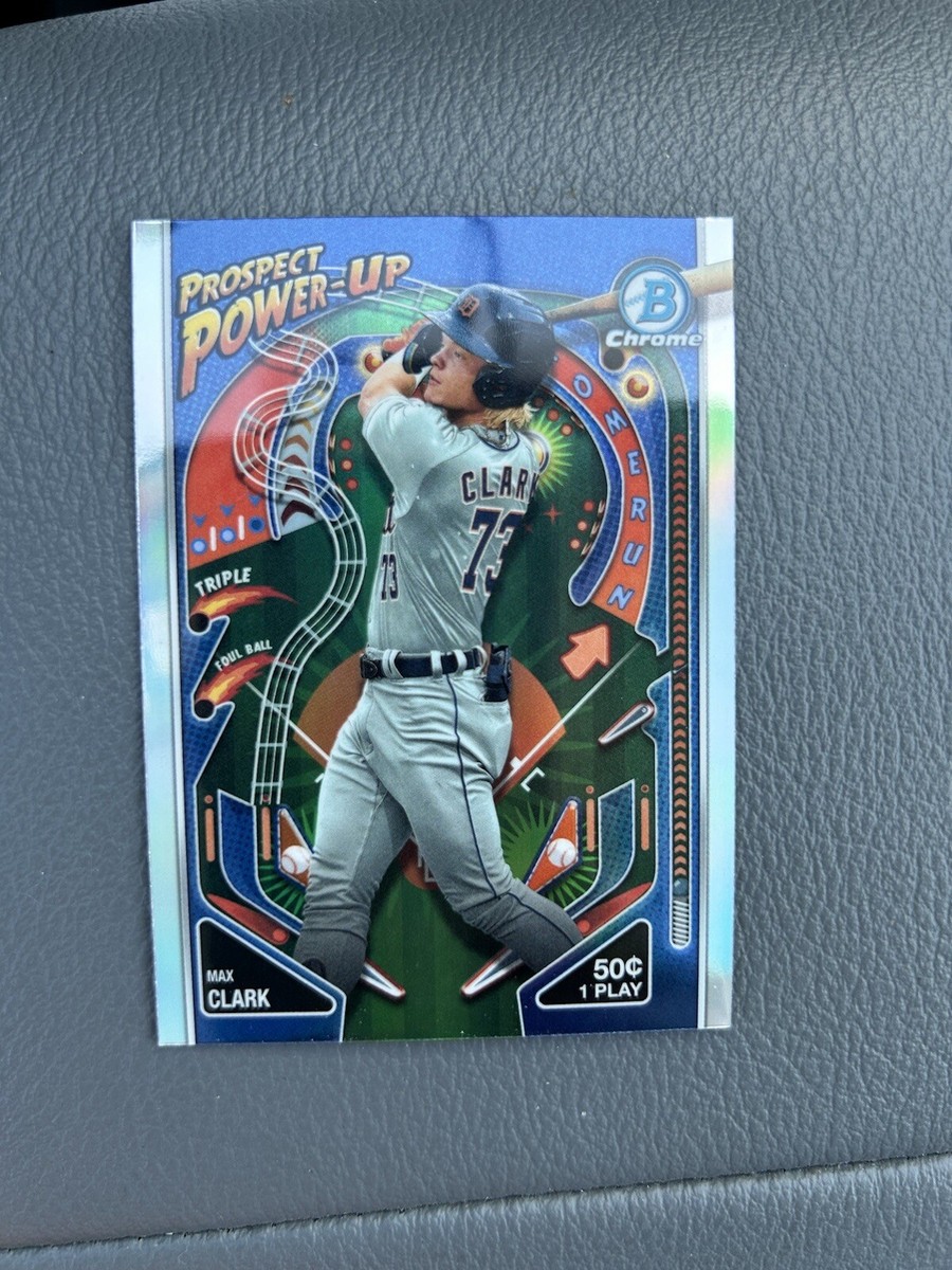 2024 Bowman Chrome Prospect Power-Up #PP12 Max Clark???⚾️ | eBay