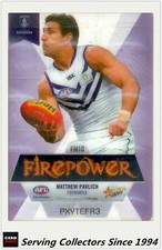 2014 AFL Champions Firepower Mirror Card FM10 Matthew Pavlich (Fremantle)