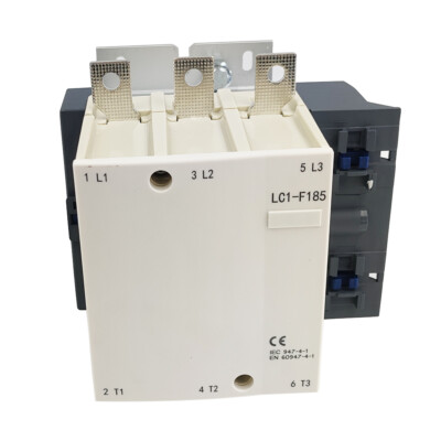 LC1F185G7 LC1F Magnetic Contactor 120V coil AC 3Pole 185A 3NO Non-Reversing