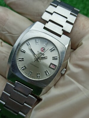 RADO 「SCHEIDEGG」 ELEGANT VINTAGE RADO SCHEIDEGG SILVER AUTOMATIC WATCH SWISS