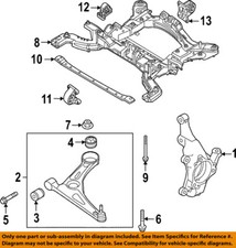 HYUNDAI OEM 17-26 Elantra-Lower Cntrl Arm Front Bolt 545612E100