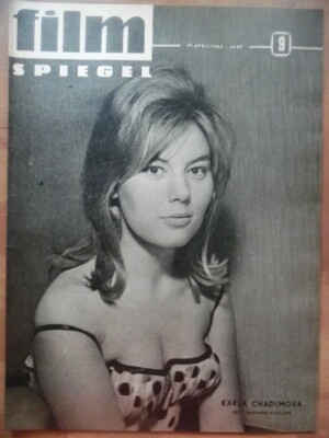 FILMSPIEGEL  9 - 1964 Karla Chadimova Roberto Rossellini Bärbel Bolle DEFA 2