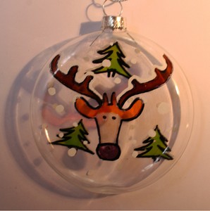 Détails Sur Boule De Noël Personnalisée Mon Premier Noël Boule De Noël En Verre Applati