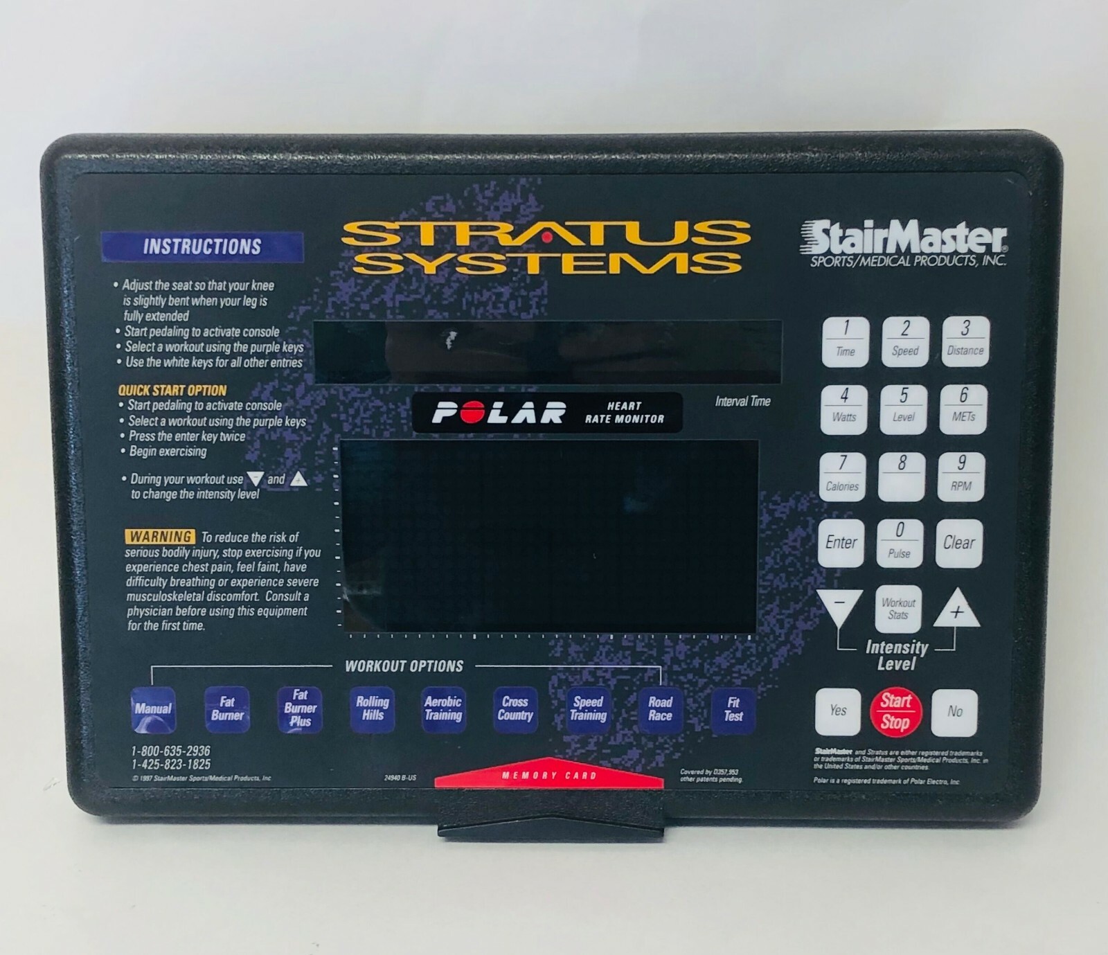 stairmaster stratus 3300 ce
